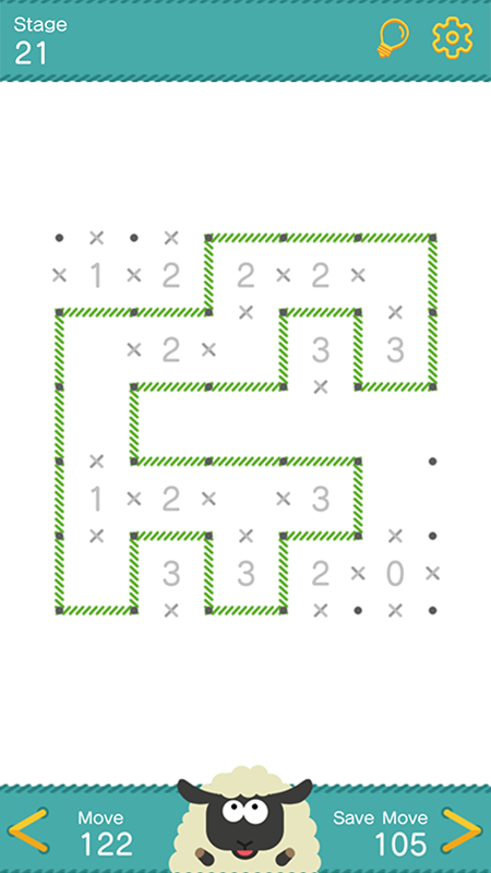 Number Loop - Slitherlink Game Screenshot