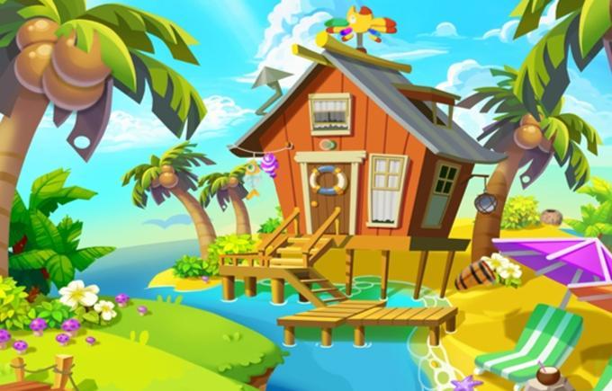 Fantasy Island Boy Escape Game Screenshot