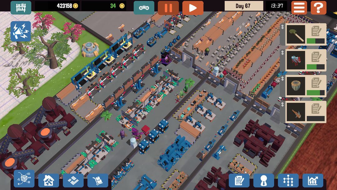 Screenshot of Little Big Workshop