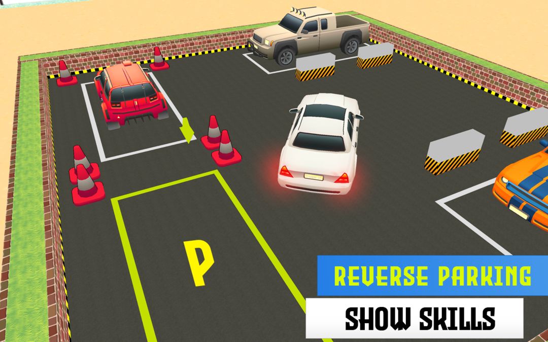 Extreme Toon Car Parking 2021 screenshot game