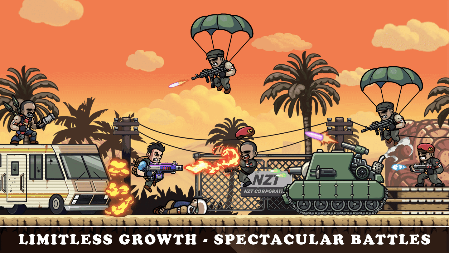 Скриншот игры Epic Metal Slug Expert