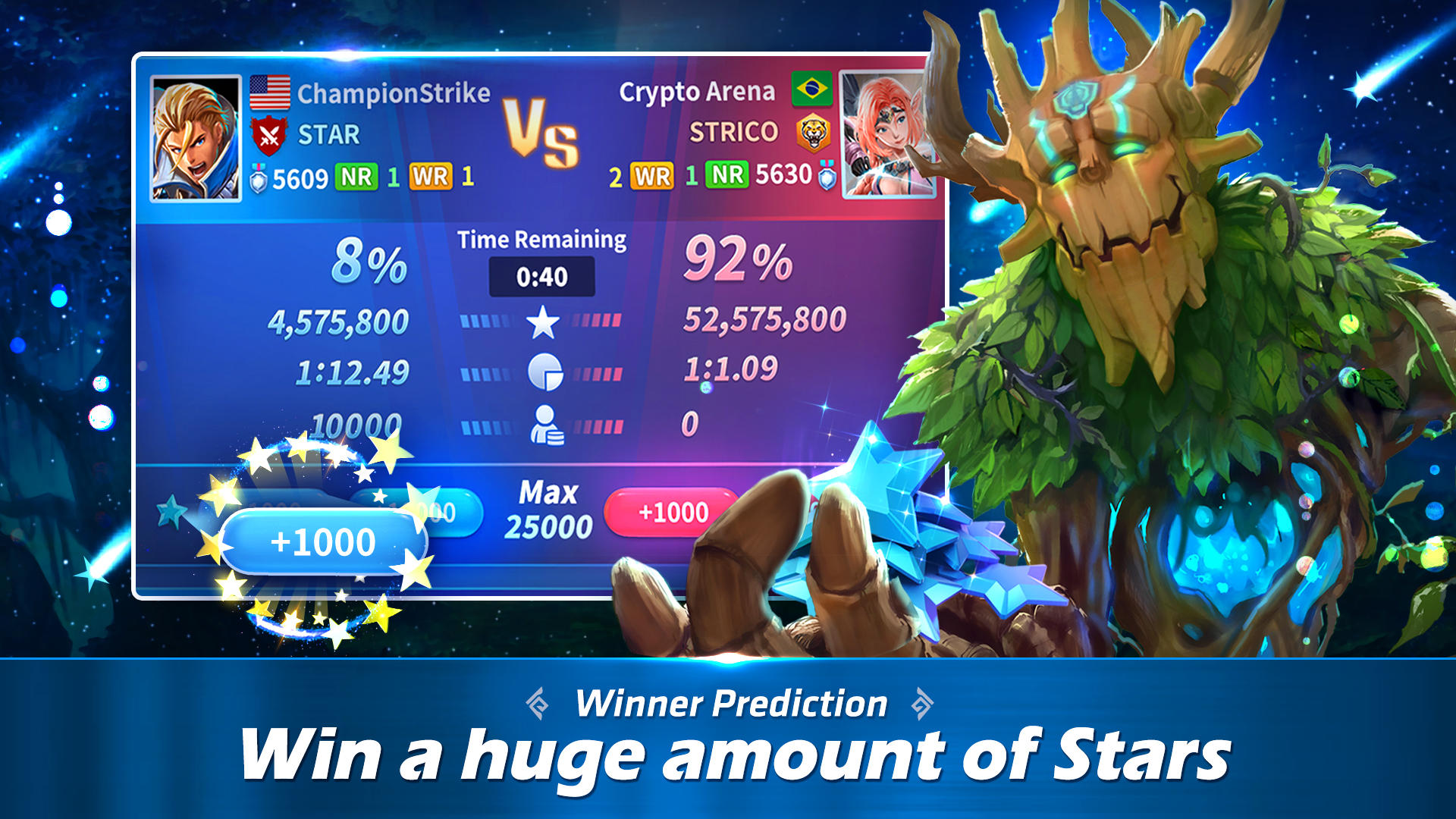 Screenshot of Champion Strike: Crypto Arena