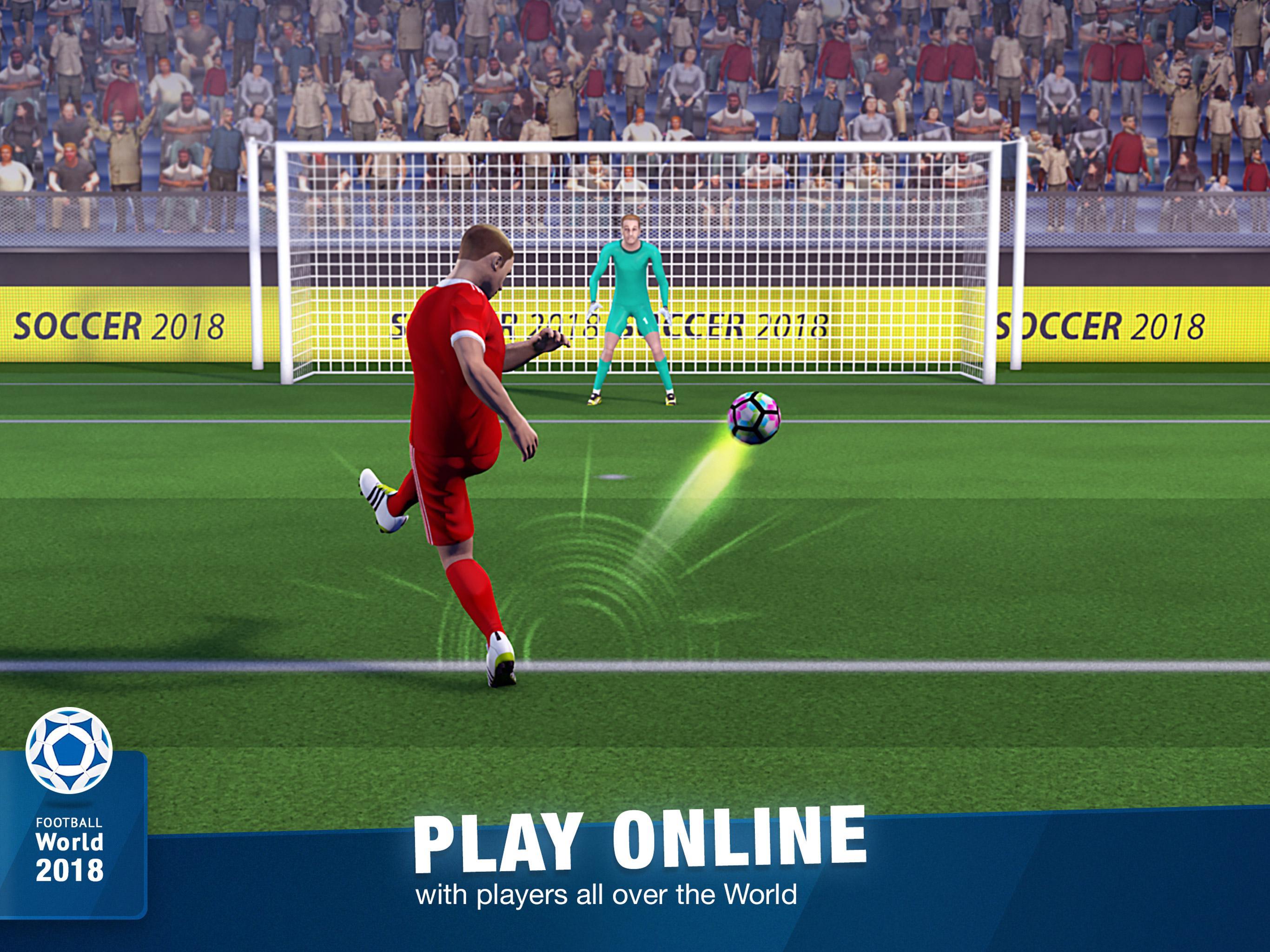 Скриншот игры FreeKick Soccer 2021