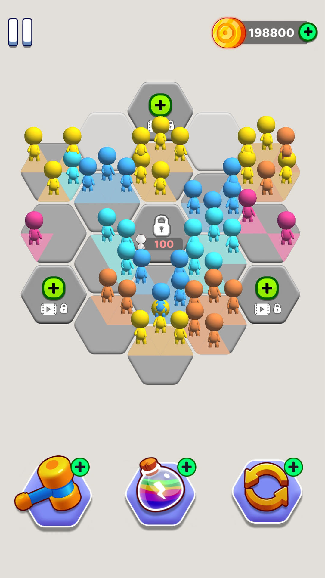 SpaceSort Puzzle Game Screenshot