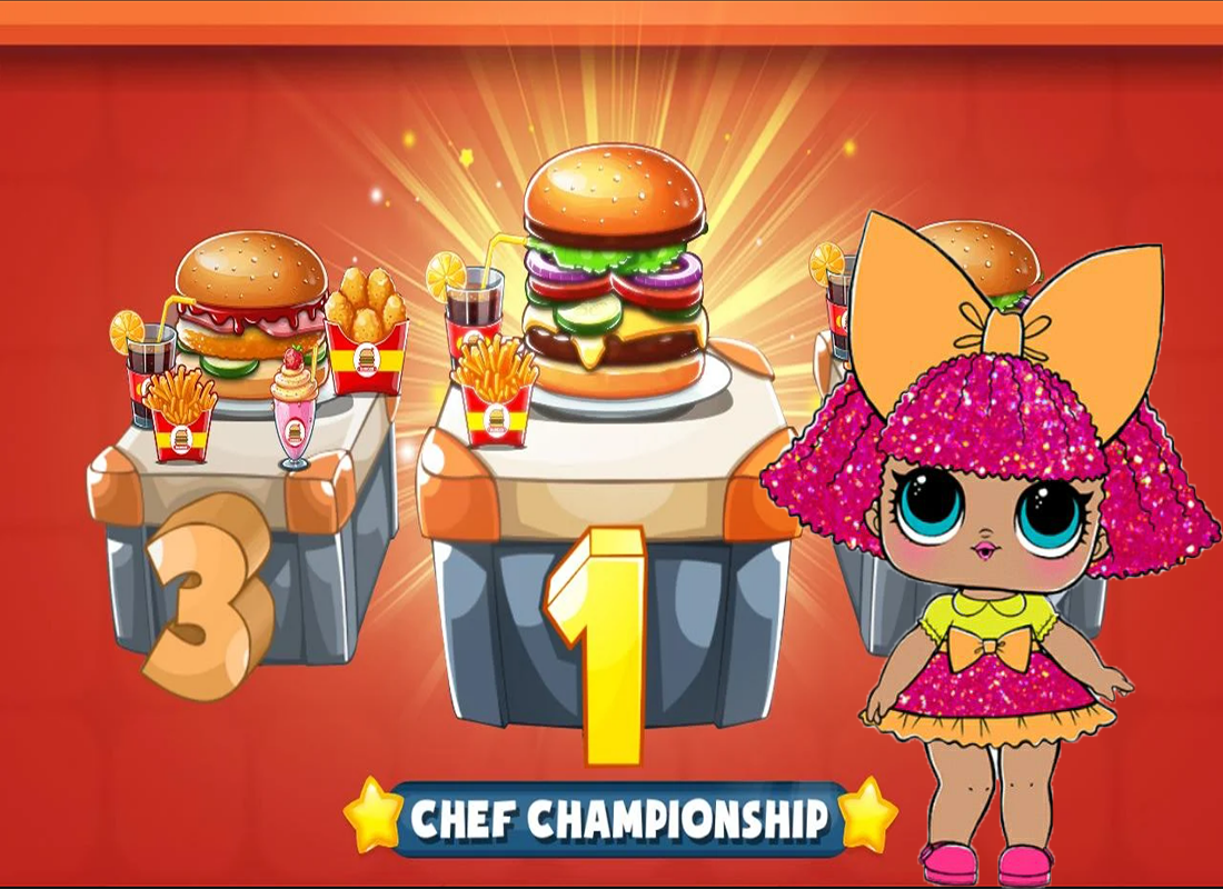 Yummy LOL Surprise Pets™ Chef Game Screenshot