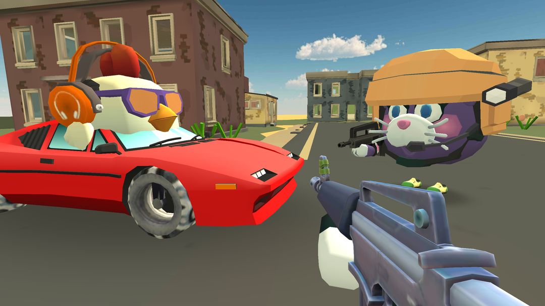 Screenshot of Chicken Gun