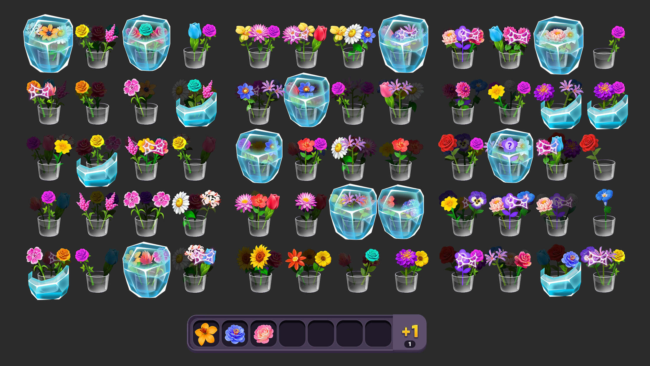 花コレクト -  Flower Sort ゲームのスクリーンショット
