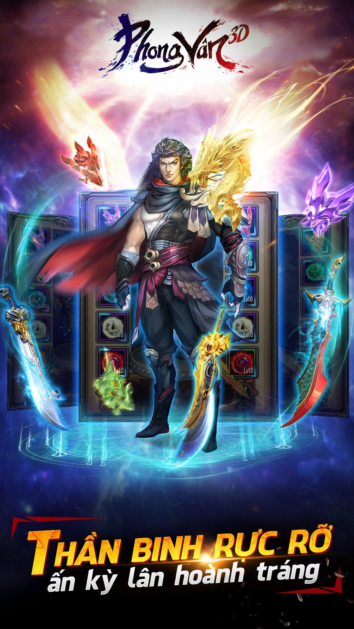 Phong Vân 3D -Hùng Bá Thiên Hạ ゲームのスクリーンショット