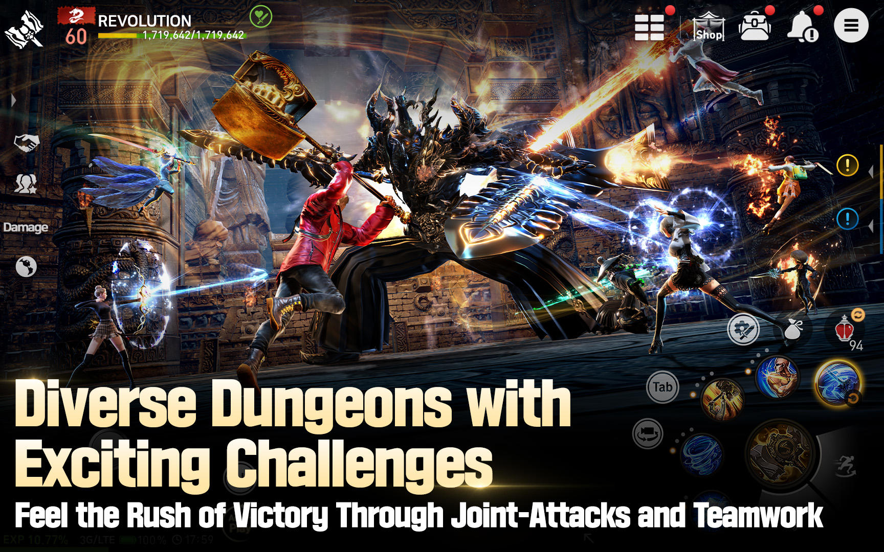 Blade&Soul Revolution Game Screenshot