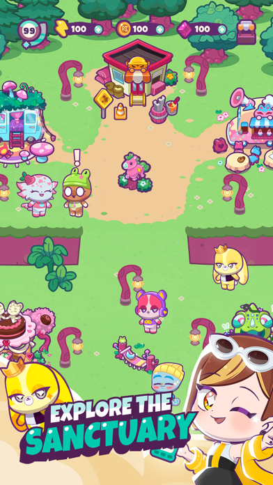 KREW Merge Pets Game Screenshot