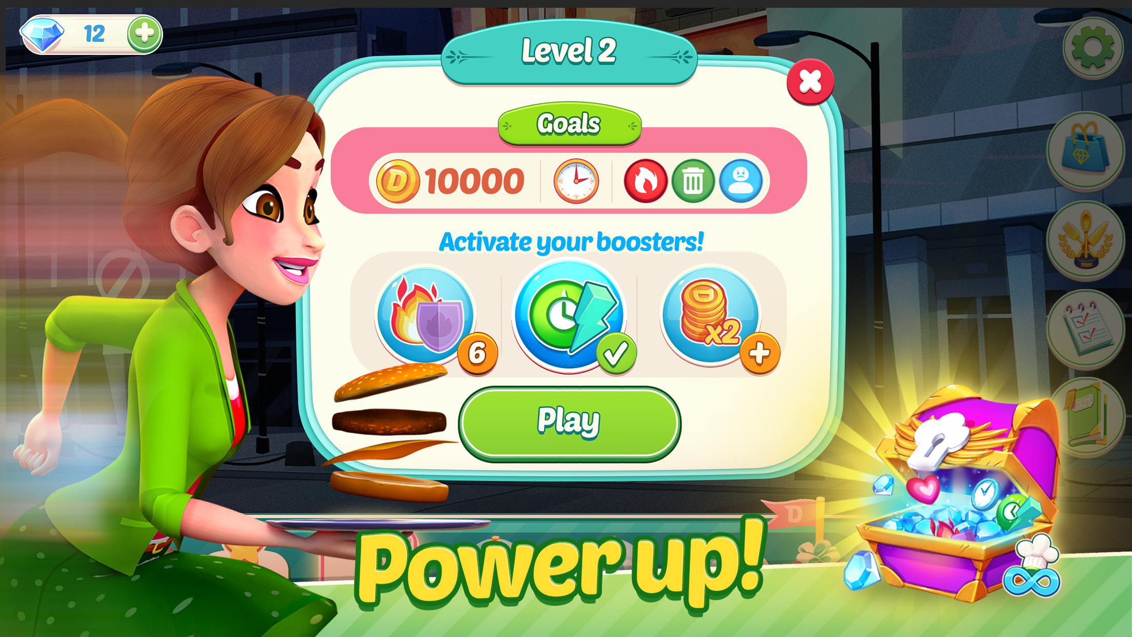 Delicious World - Cooking Game Game Screenshot