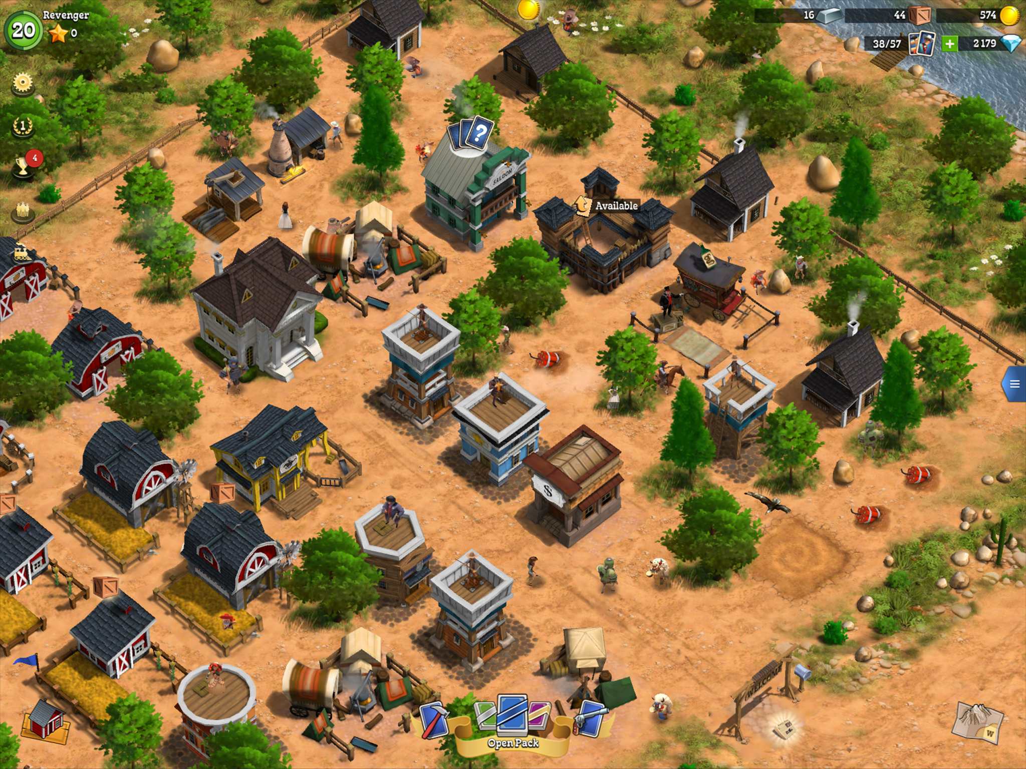 Cuplikan Layar Game Compass Point: West