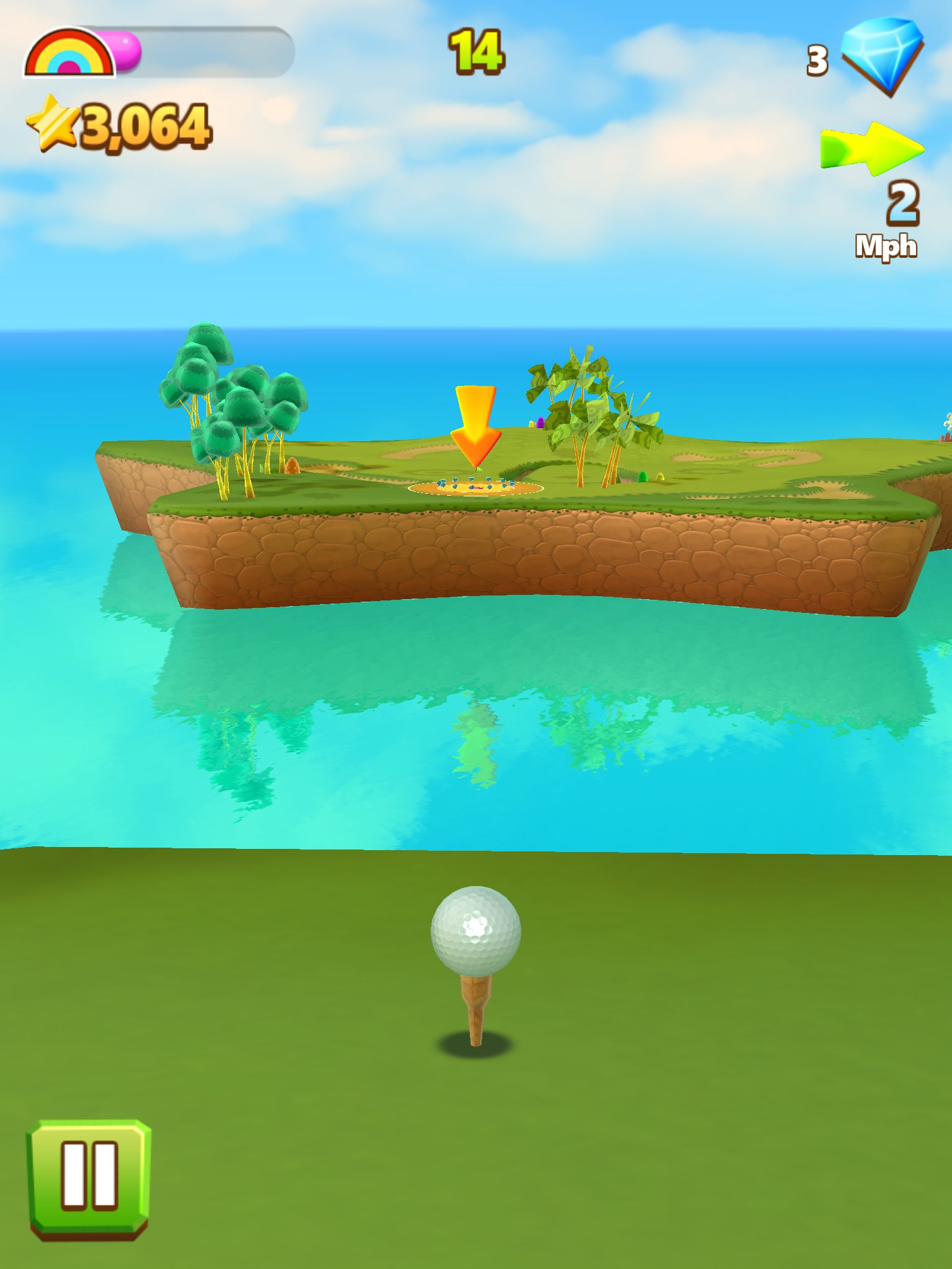 Golf Island 遊戲截圖