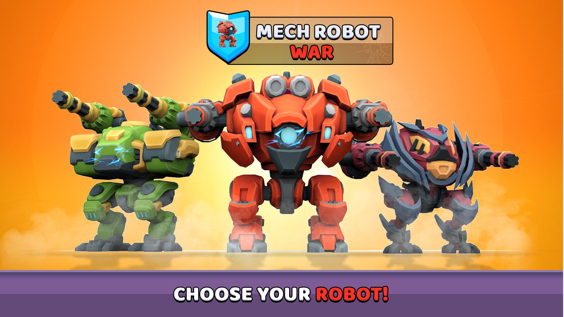 Mech Robot War ゲームのスクリーンショット