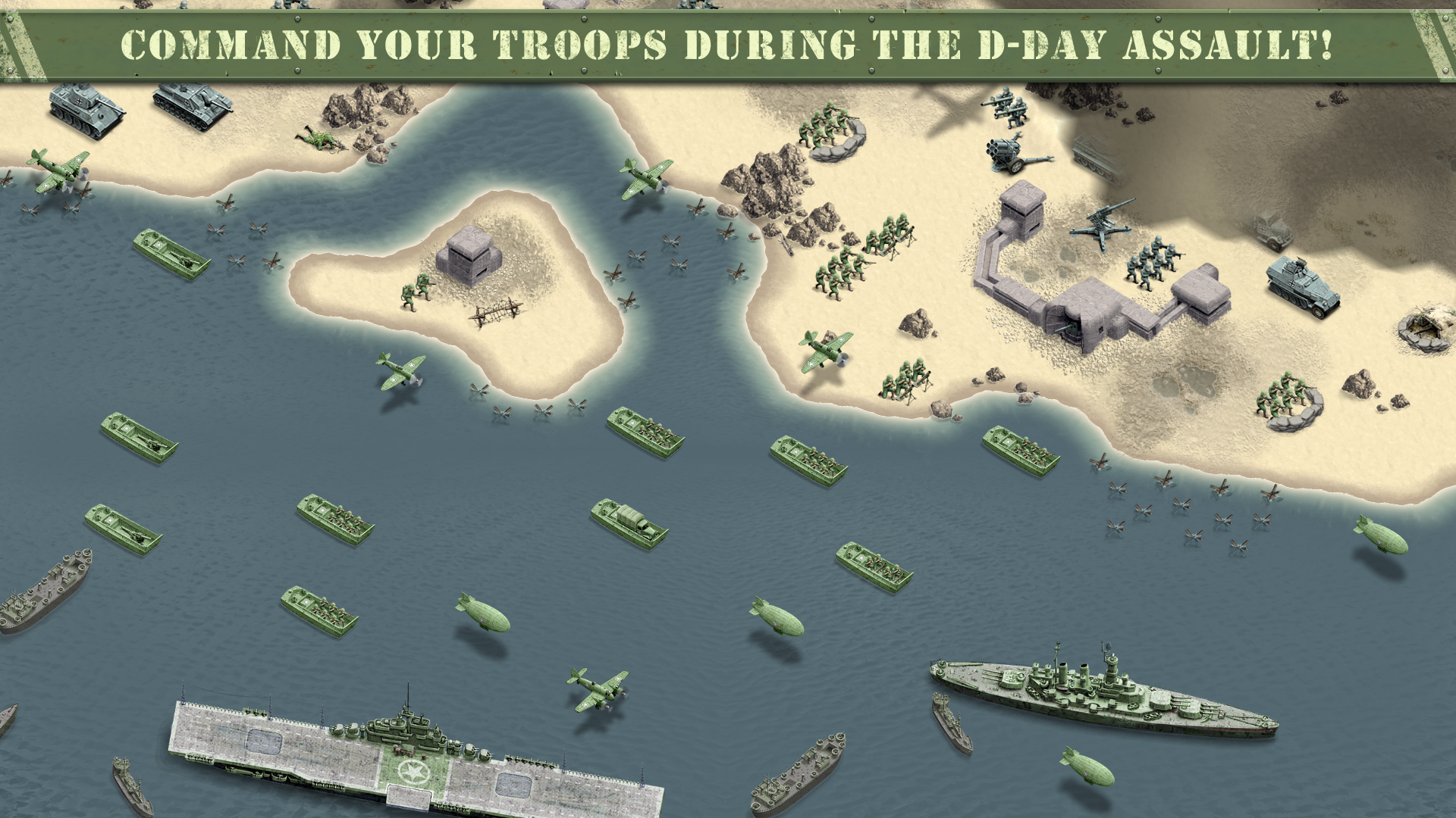 1944 Burning Bridges Premium Game Screenshot