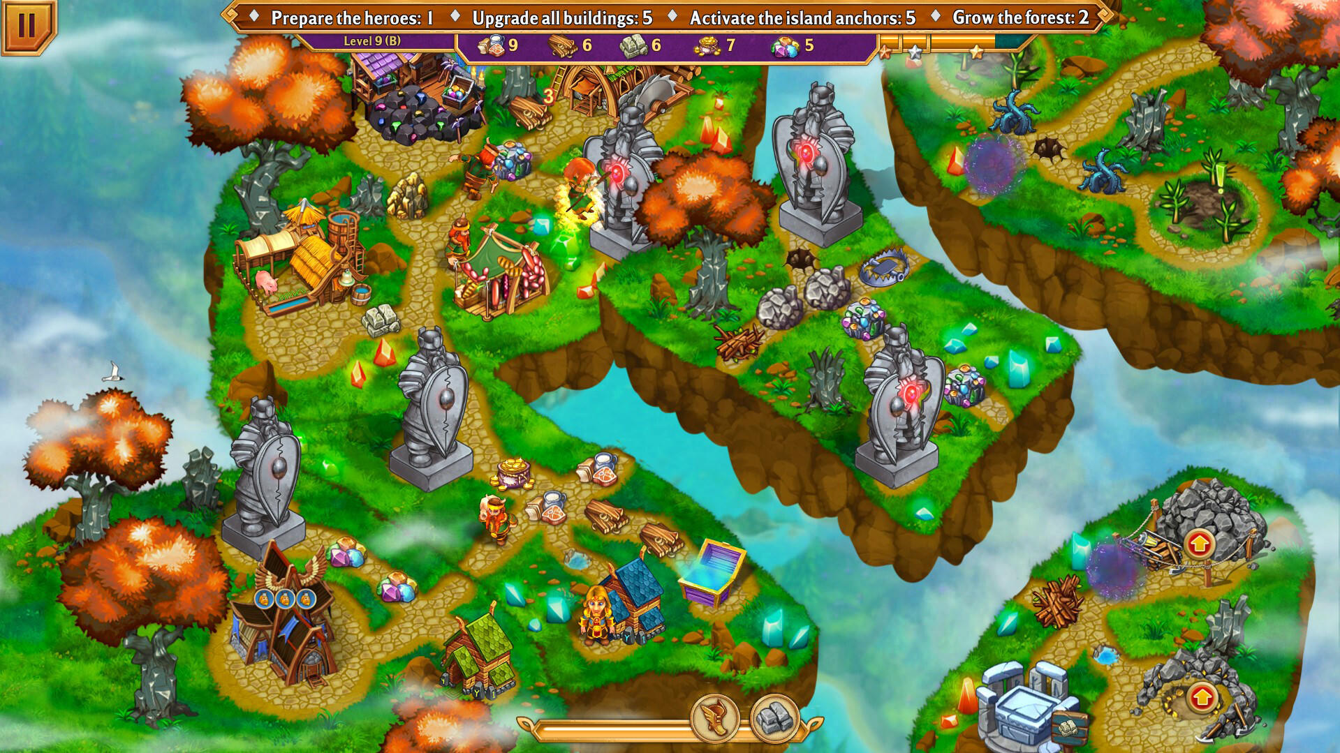 Viking Heroes 4 Game Screenshot