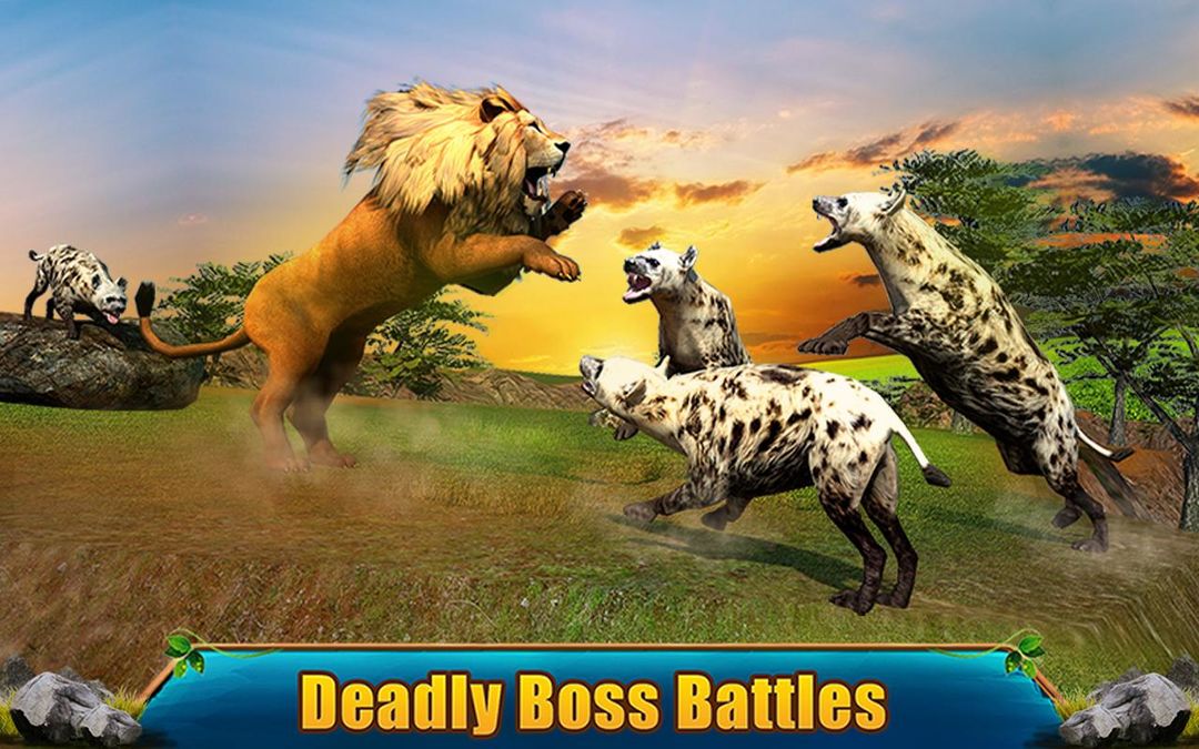 Ultimate Lion Adventure 3D screenshot game