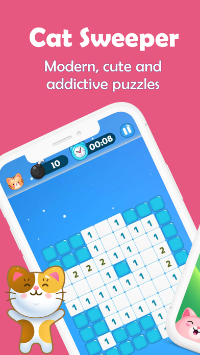 Cat sweeper - minesweeper game for Android/iOS - TapTap
