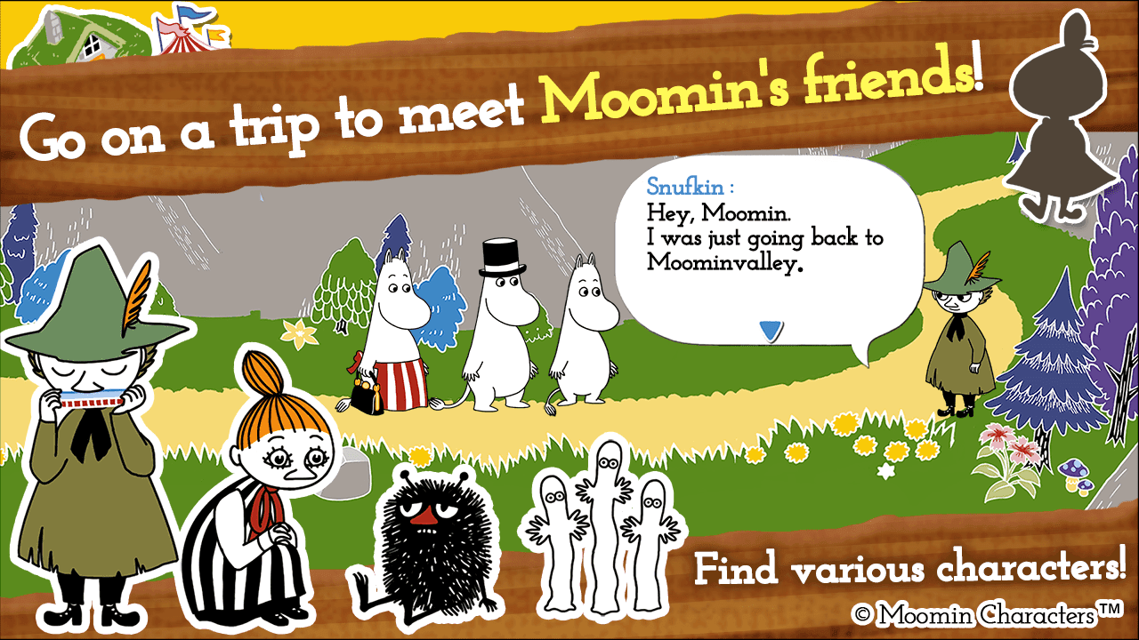 Captura de Tela do Jogo MOOMIN Welcome to Moominvalley