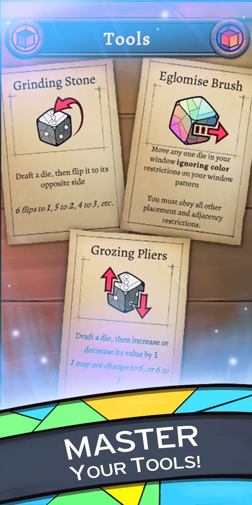 Sagrada Game Screenshot