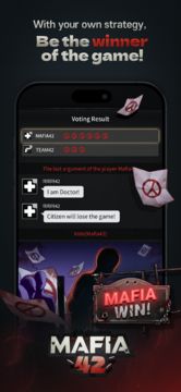 Скриншот игры Mafia42: Mafia Party Game