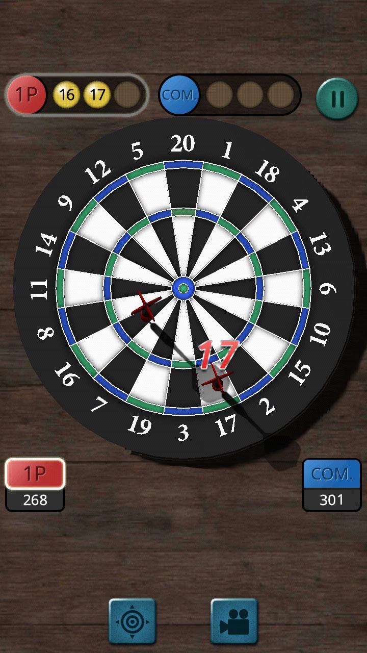 Cuplikan Layar Game Darts King