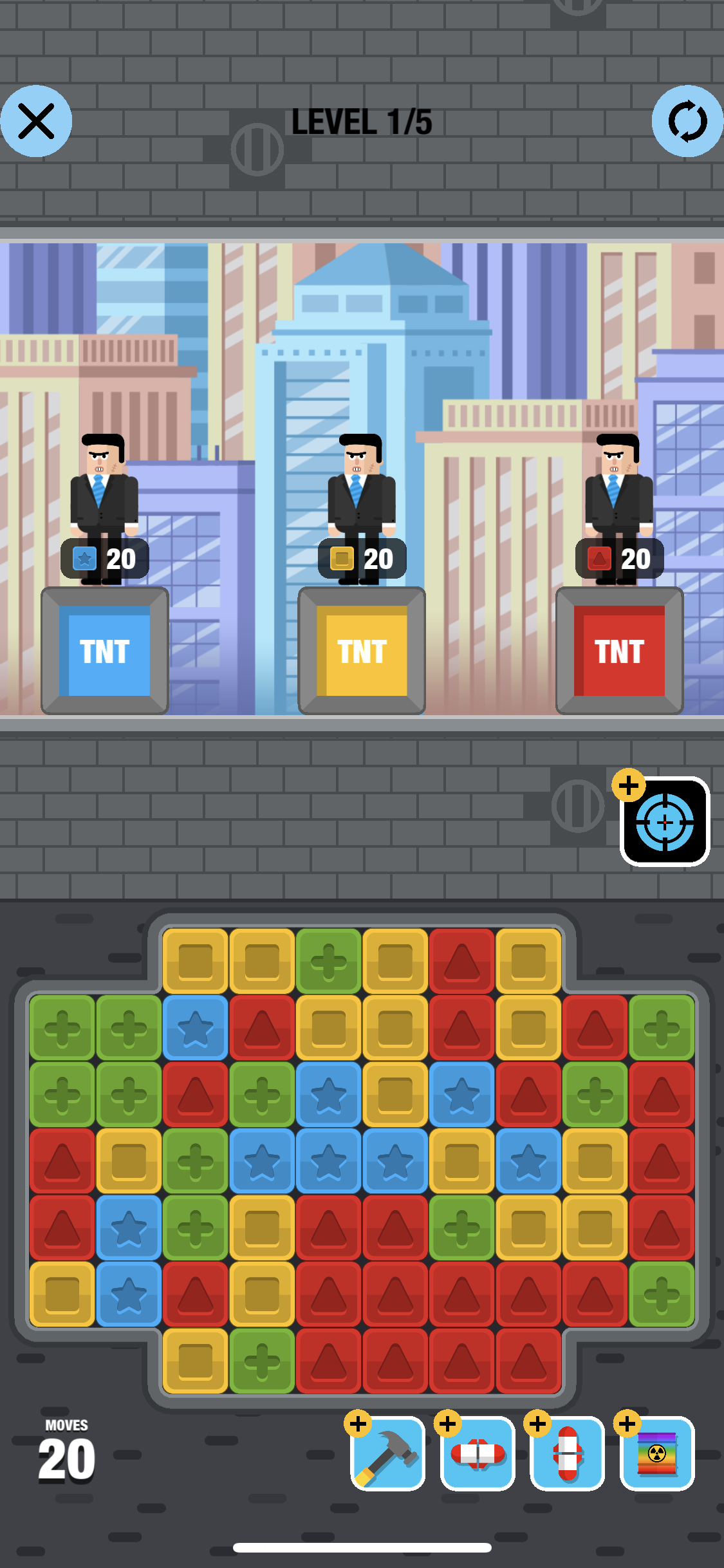 Mr Bullet Blast Game Screenshot