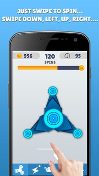 Скриншот игры Ultra Fidget Spinner