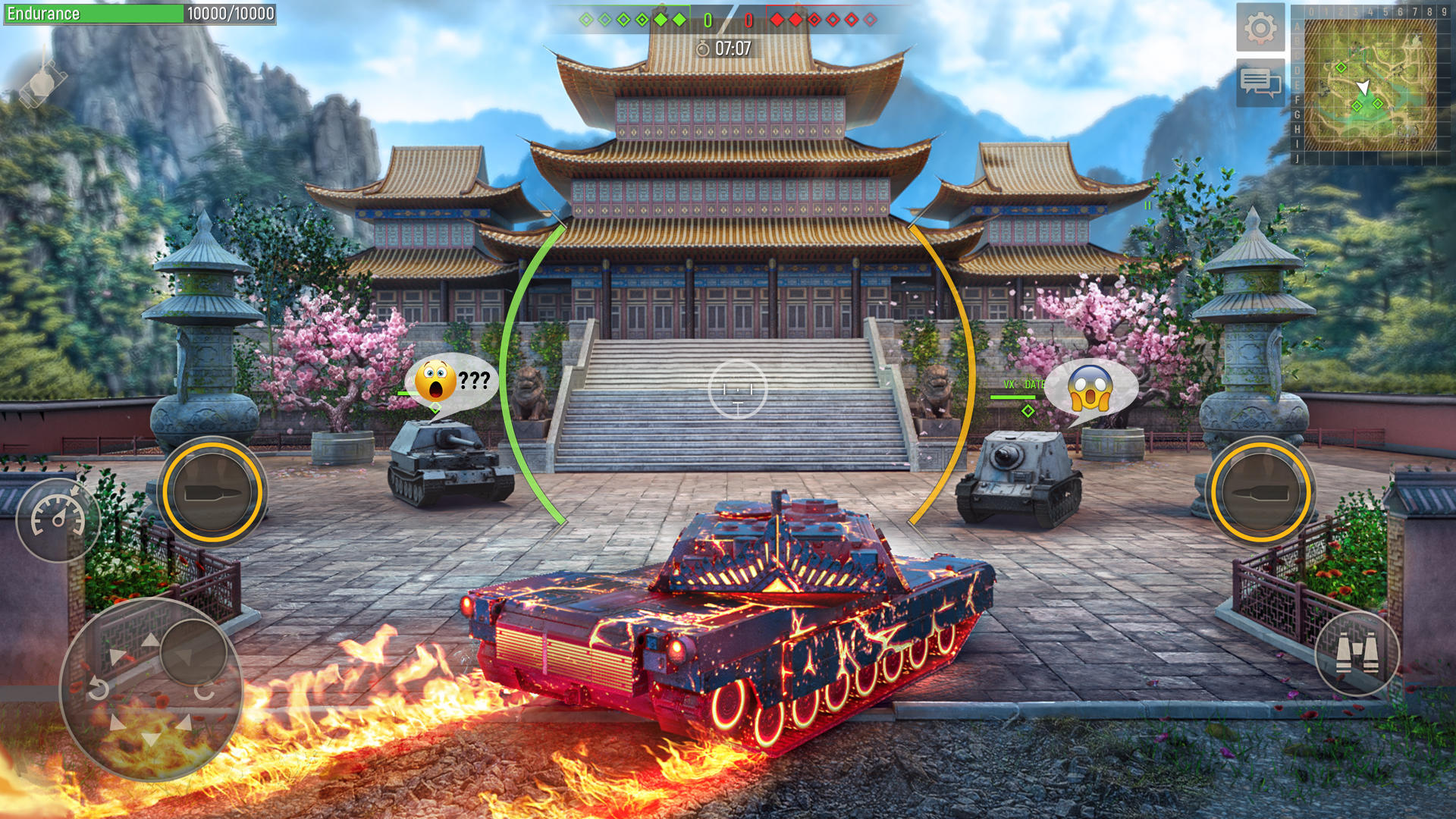 Battle Tanks Game Screenshot