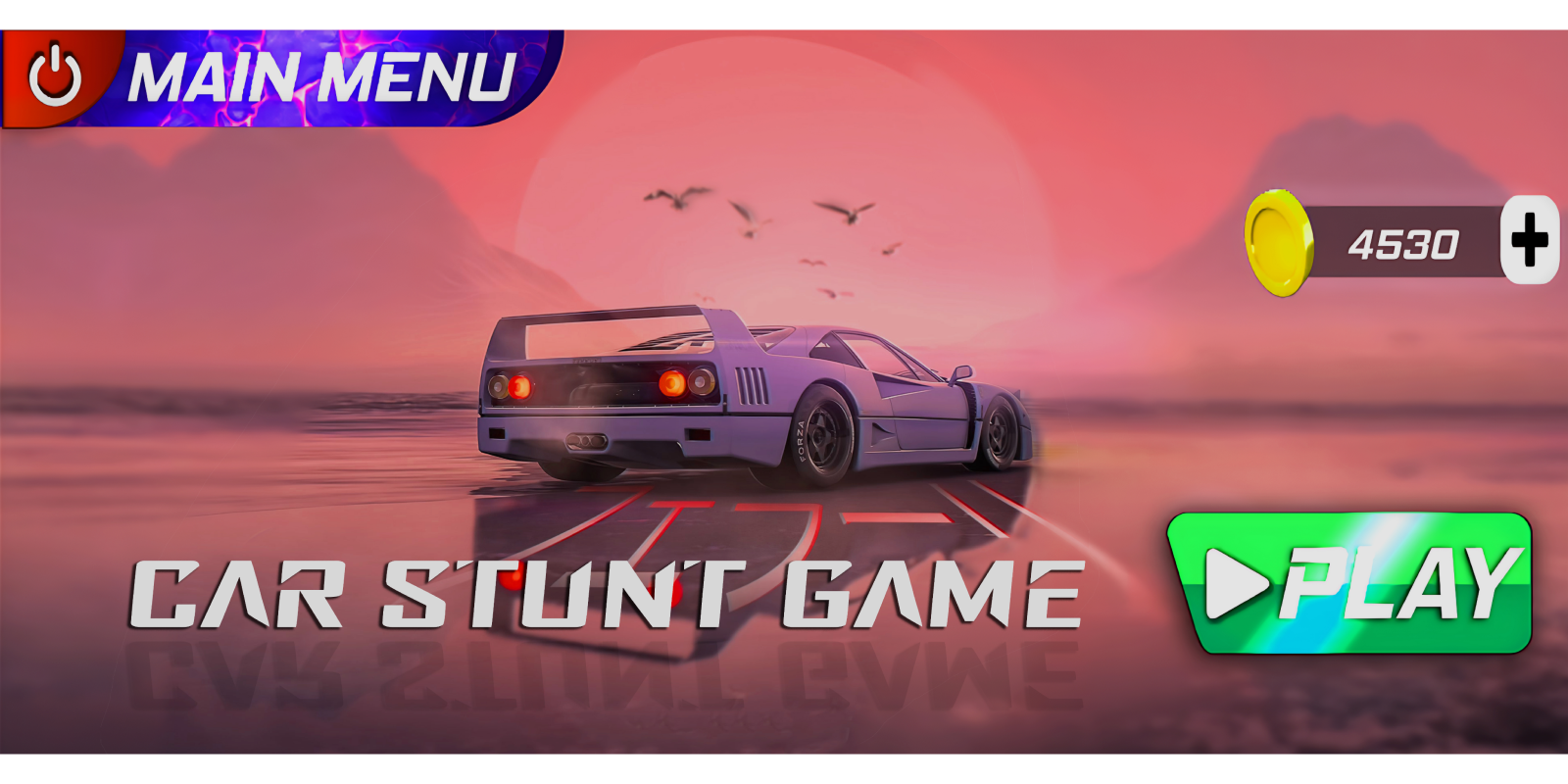 Racing Rush Stunt Game Drive ゲームのスクリーンショット