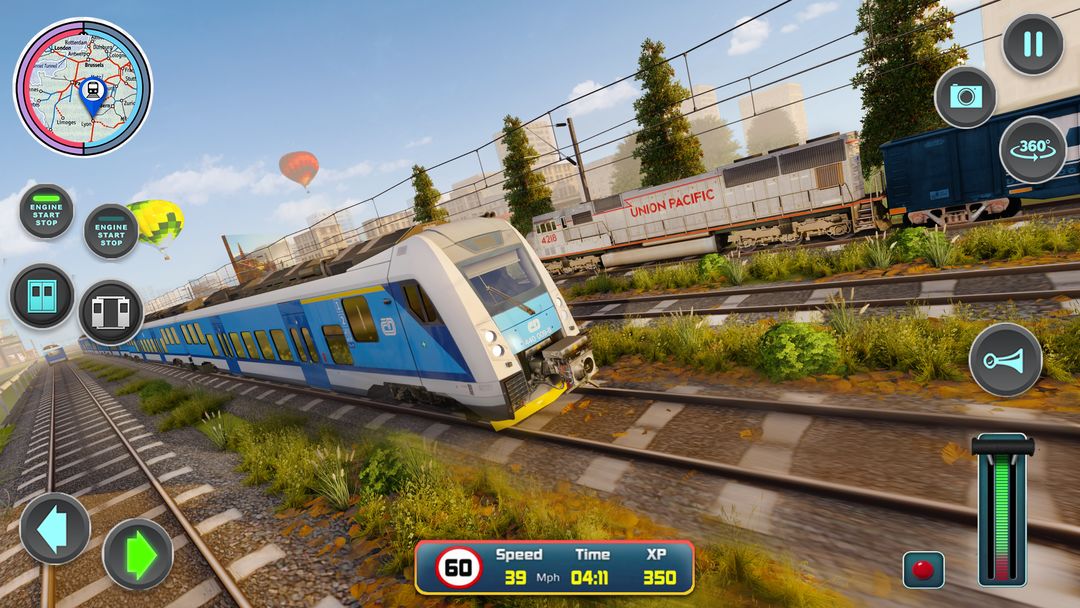 Screenshot of City Train Driver- Train Games