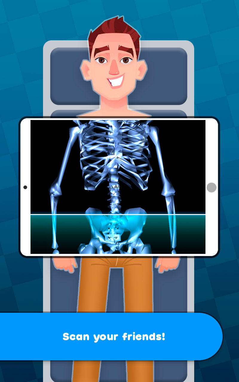 Dr. Simulator: Full Body X-Ray Game Screenshot