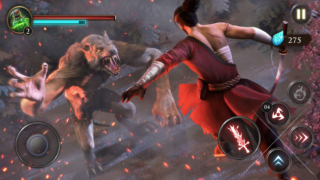 Screenshot of Takashi Ninja Warrior Samurai