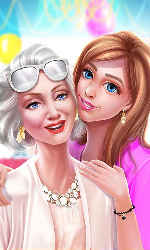 Granny Makeover! Fashion Salon screenshot game