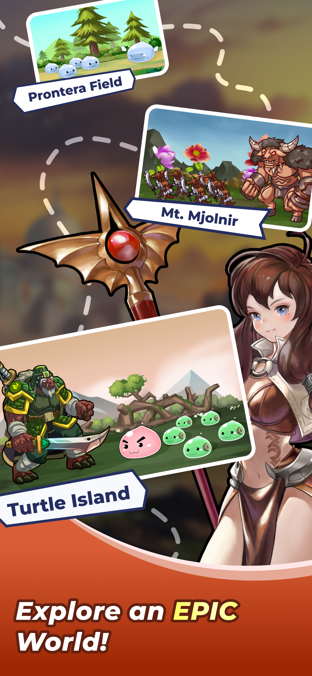 Midgard Heroes: Ragnarok Idle Game Screenshot