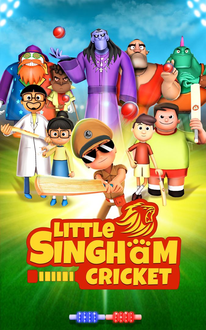 Little Singham Cricket screenshot game