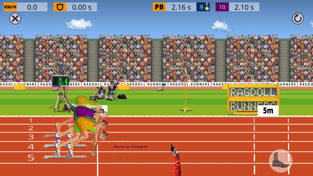 Ragdoll Runners 게임 스크린 샷