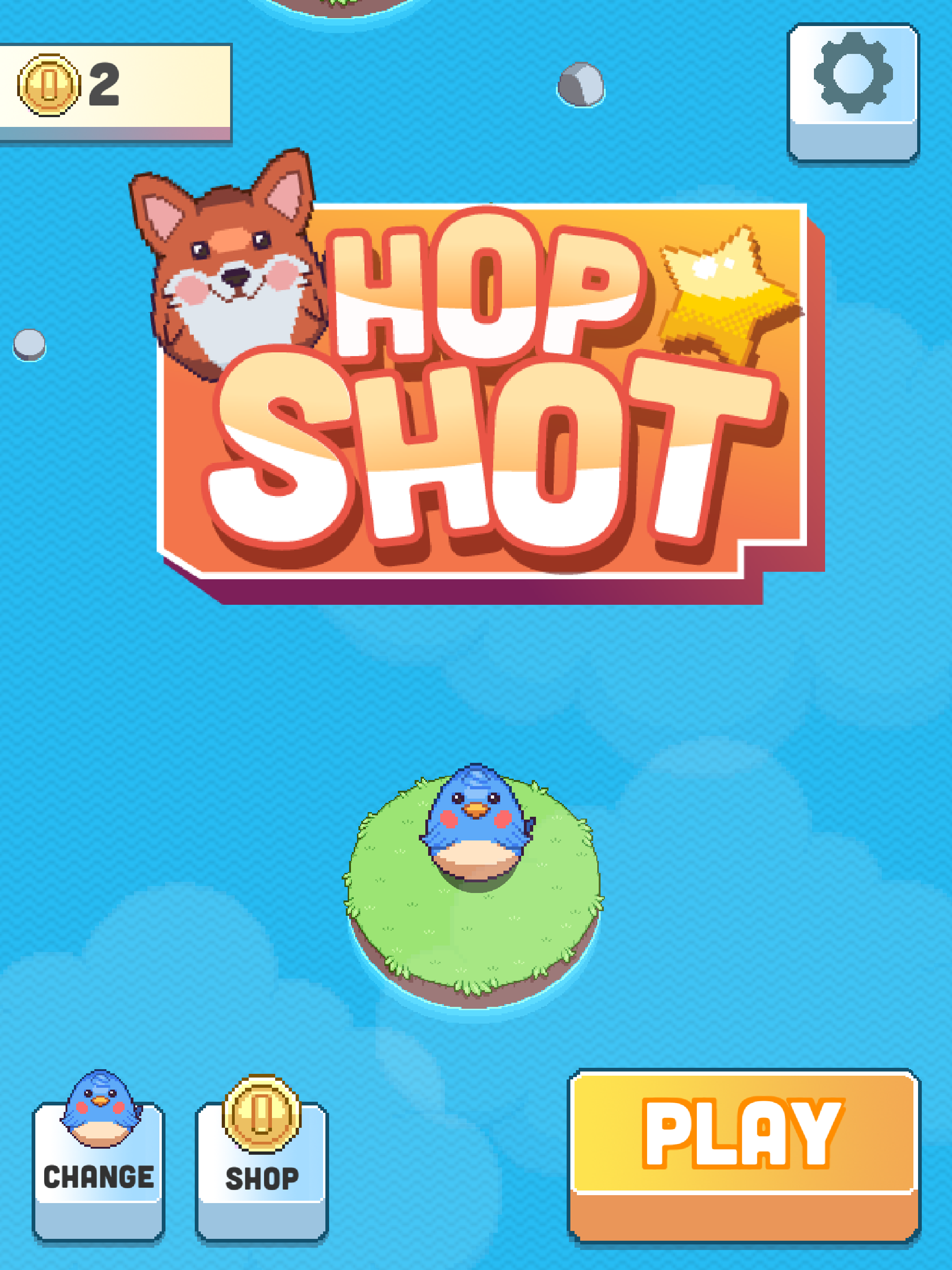 Hop Shot 게임 스크린 샷