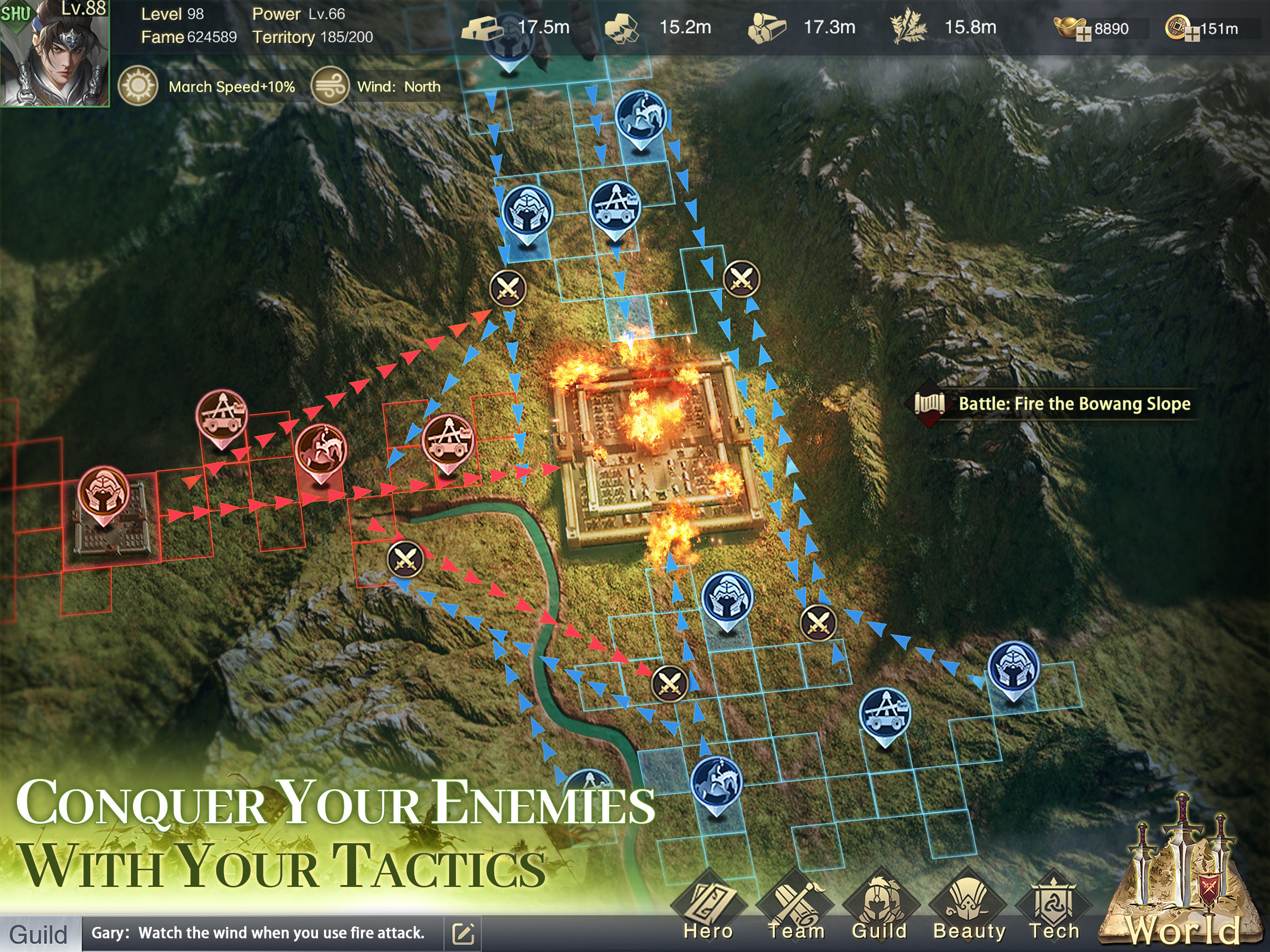 Screenshot of Throne of Three Kingdoms