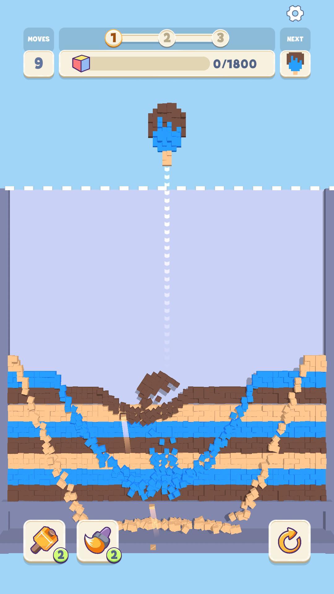 Pixels Blast Game Screenshot