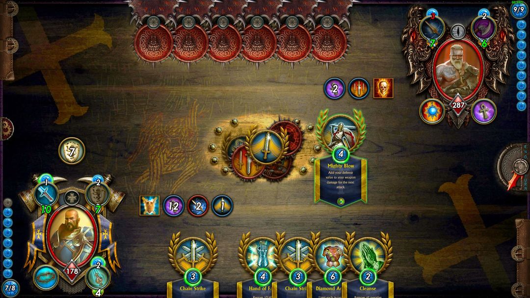 Screenshot of Ironbound: Card Battles RPG
