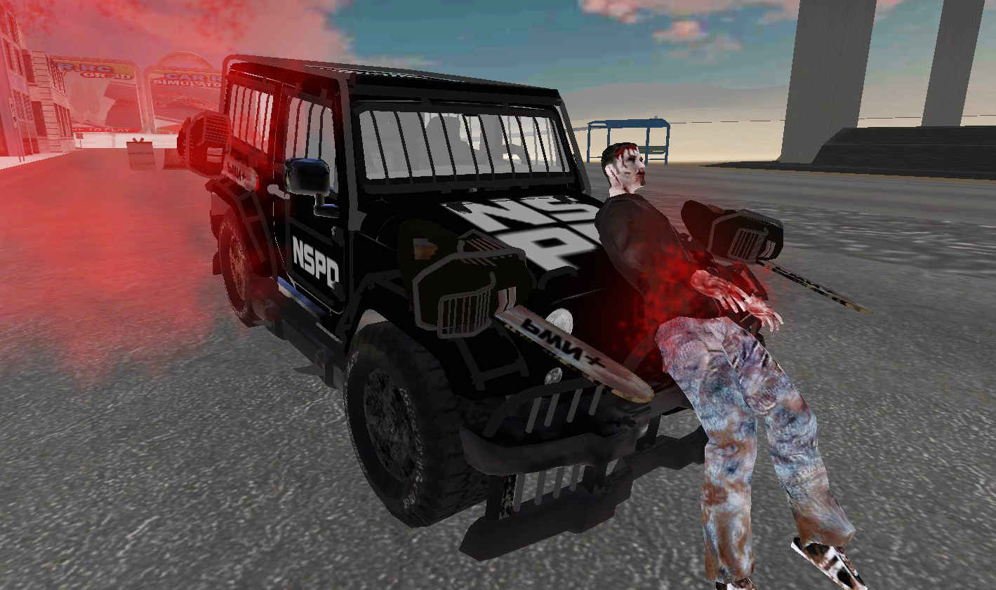Cuplikan Layar Game Zombie Killer Truck Driving 3D