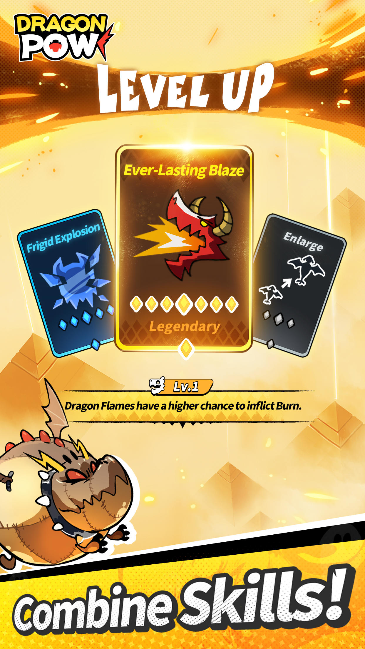 Dragon POW! Game Screenshot