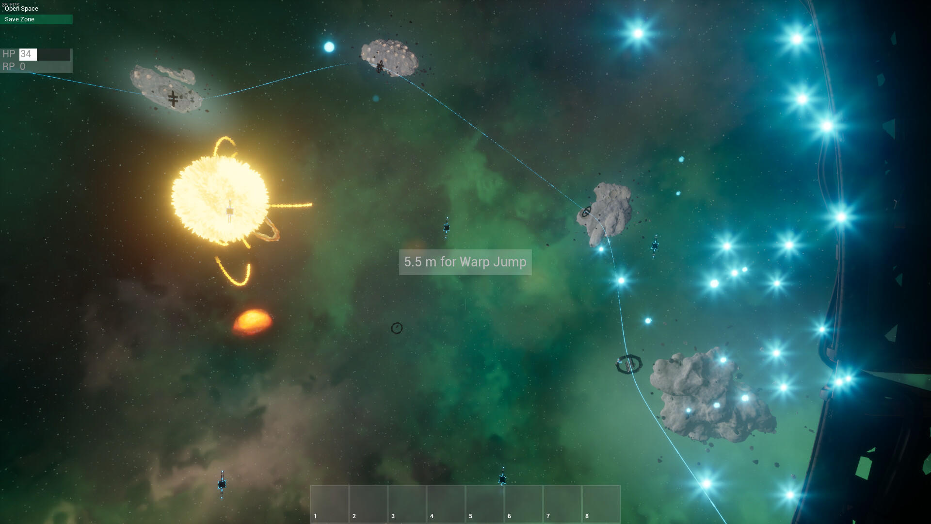 Project Asteroids screenshot game