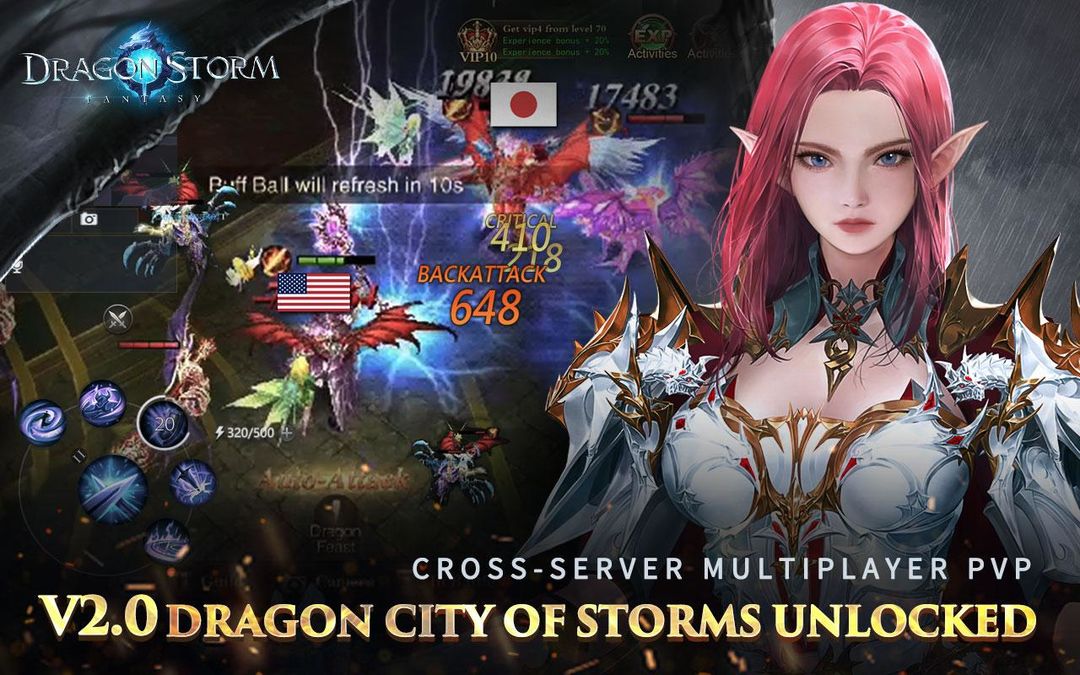 Dragon Storm Fantasy 게임 스크린 샷