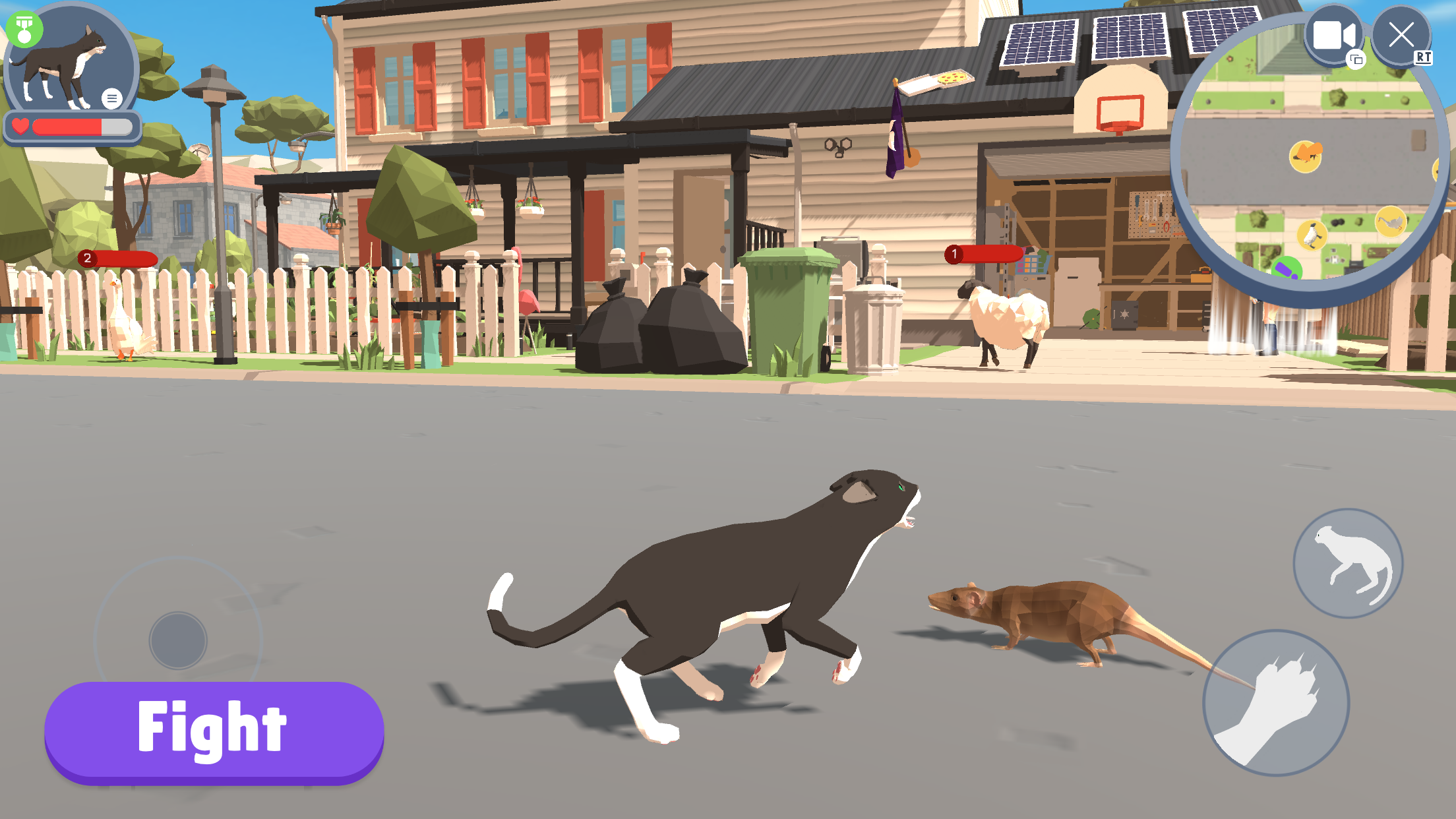 Cat Life Simulator Game Screenshot