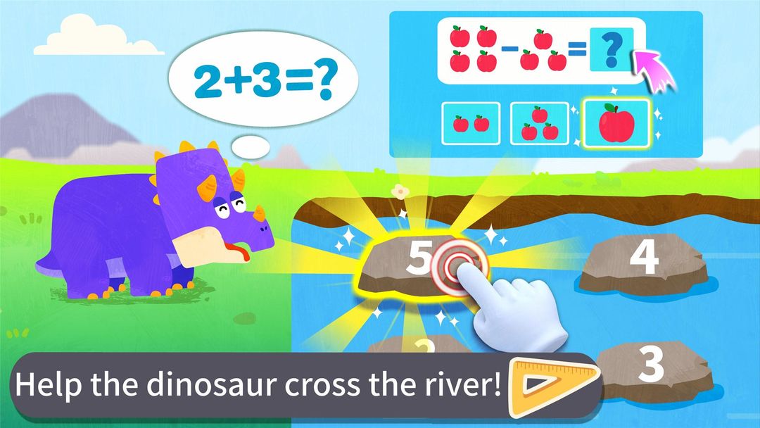 Baby Panda's Math Adventure ภาพหน้าจอเกม