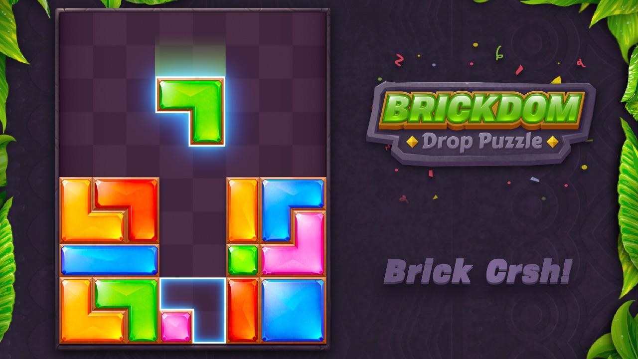 Brickdom - Drop Puzzle Game Screenshot