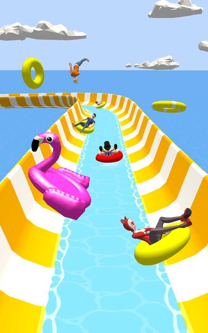 Aqua Thrills: Water Slide Park (aquathrills.io) screenshot game