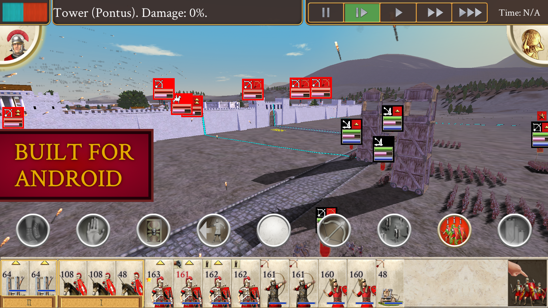 Screenshot 1 of ROMA: Perang Total 